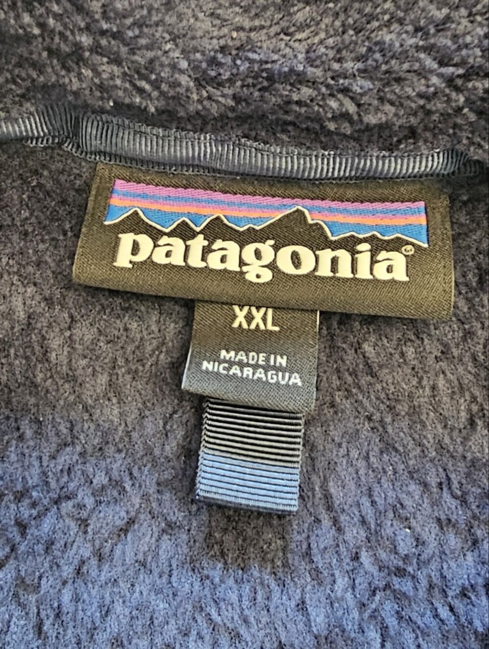 Patagonia Re-Tool Snap-T Pullover Navy Blue XXL - Picture 3 of 10